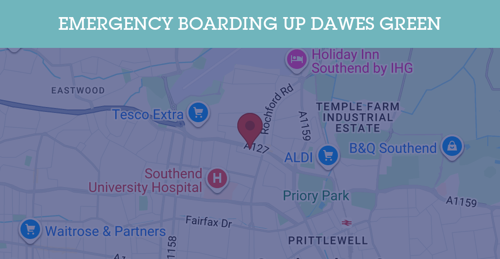 Emergency Boarding Up Services in Dawes Green - RH postcode