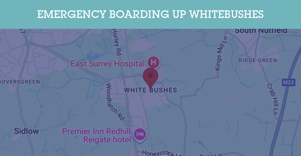 Emergency Boarding Up Services in Whitebushes - RH postcode